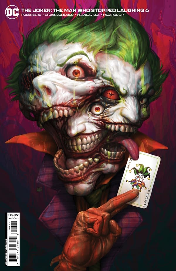 Cover image for Joker: The Man Who Stopped Laughing #6