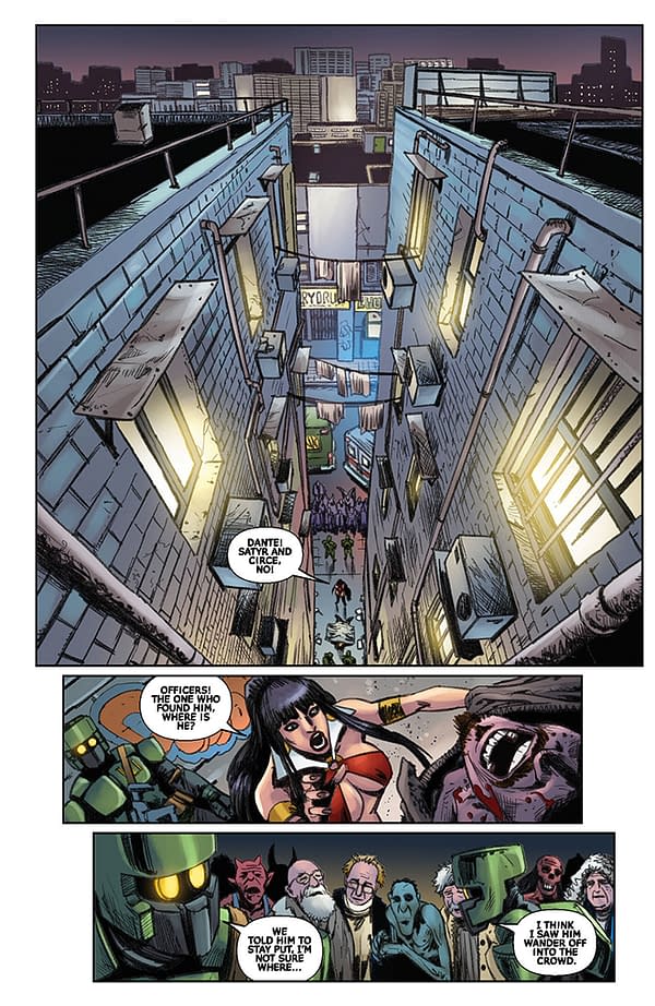 Interior preview page from Vampirella Strikes Volume 2 #11