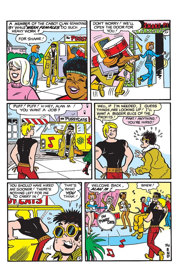 Interior preview page from Betty and Veronica: Friends Forever - Rock and Roll #1