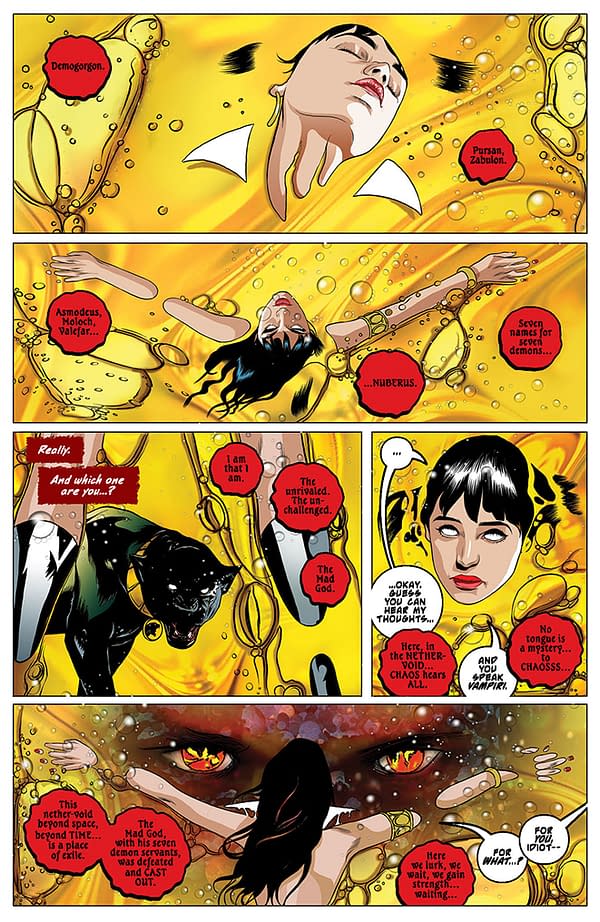 Interior preview page from Vampirella Year One #6