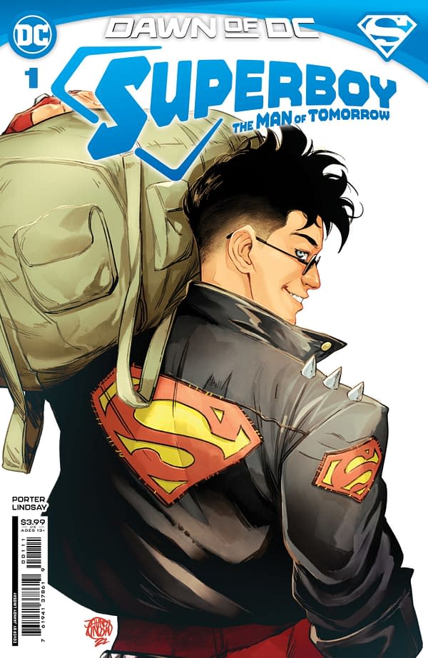 Cover image for Superboy: The Man of Tomorrow #1