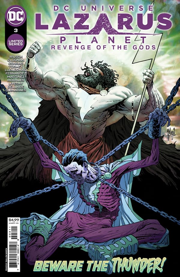 Cover image for Lazarus Planet: Revenge of the Gods #3