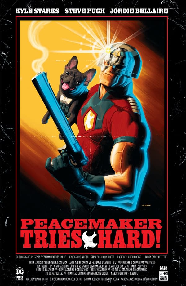 Cover image for Peacemaker Tries Hard #1