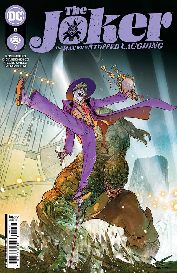 Cover image for Joker: The Man Who Stopped Laughing #8
