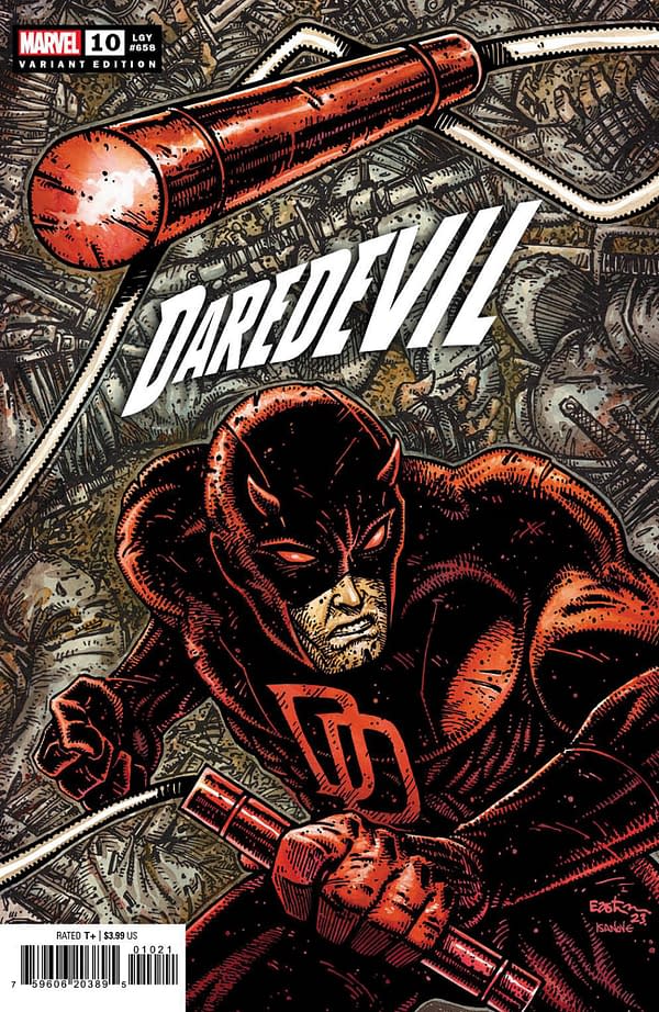 Cover image for DAREDEVIL 10 KEVIN EASTMAN VARIANT