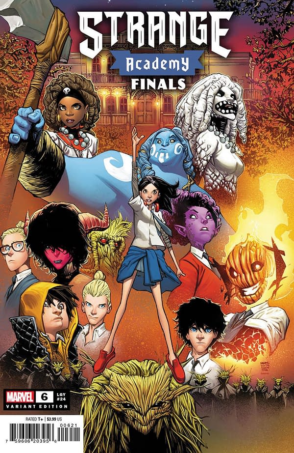 Cover image for STRANGE ACADEMY: FINALS 6 HUMBERTO RAMOS VARIANT