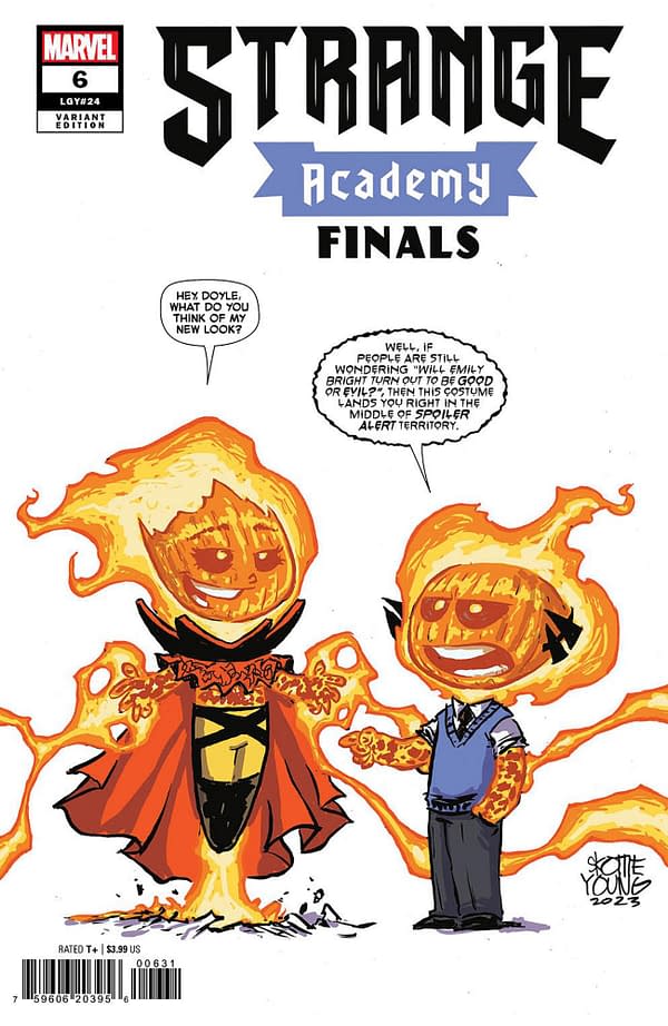 Cover image for STRANGE ACADEMY: FINALS 6 SKOTTIE YOUNG VARIANT