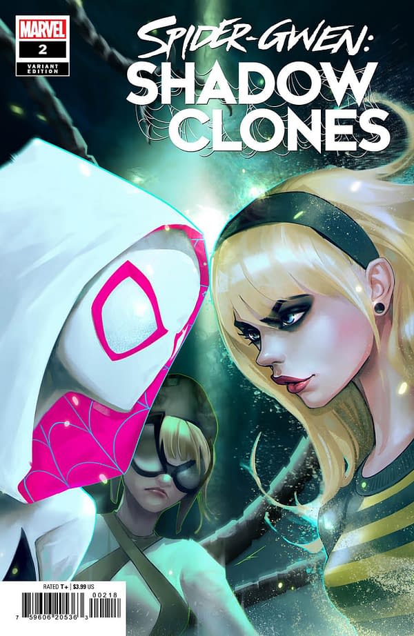 Cover image for SPIDER-GWEN: SHADOW CLONES 2 IVAN TAO VARIANT