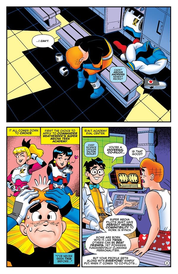 Interior preview page from Archie and Friends All Action #1