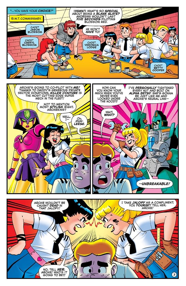 Interior preview page from Archie and Friends All Action #1