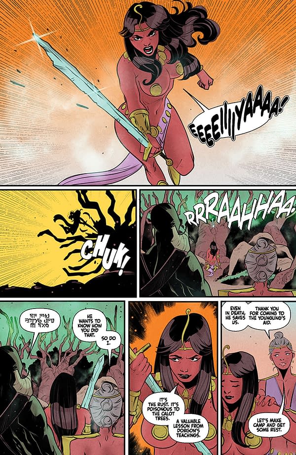 Interior preview page from Dejah Thoris Volume 4 #2