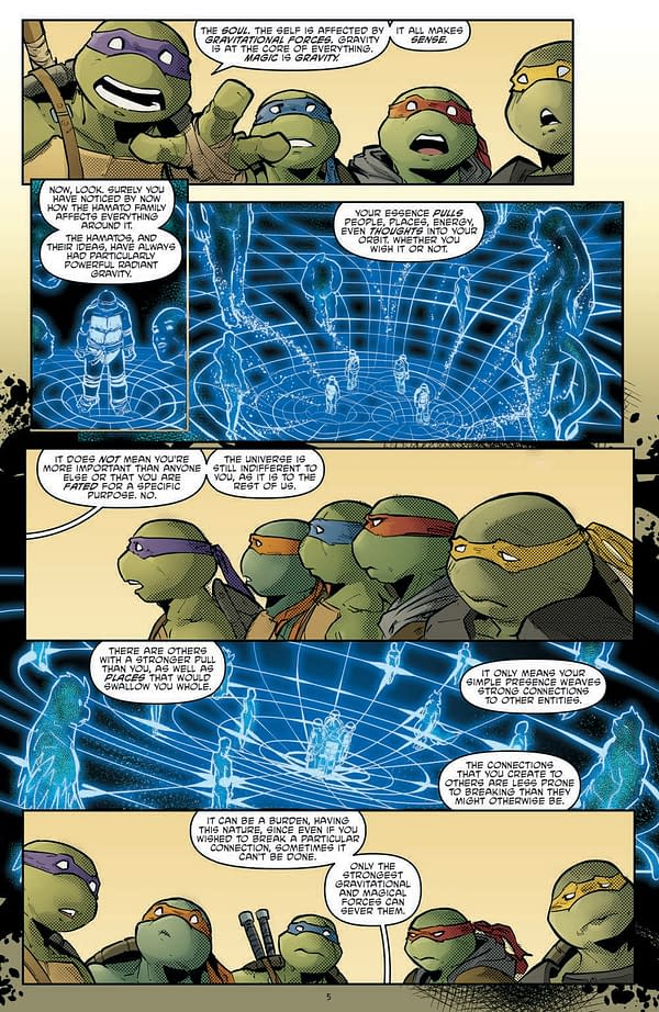 Interior preview page from Teenage Mutant Ninja Turtles #139