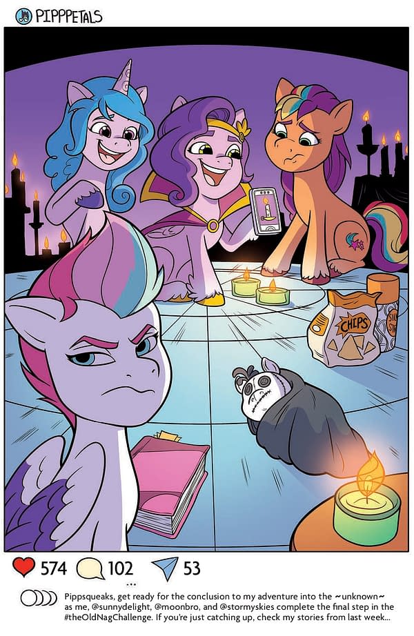 Interior preview page from My Little Pony #11