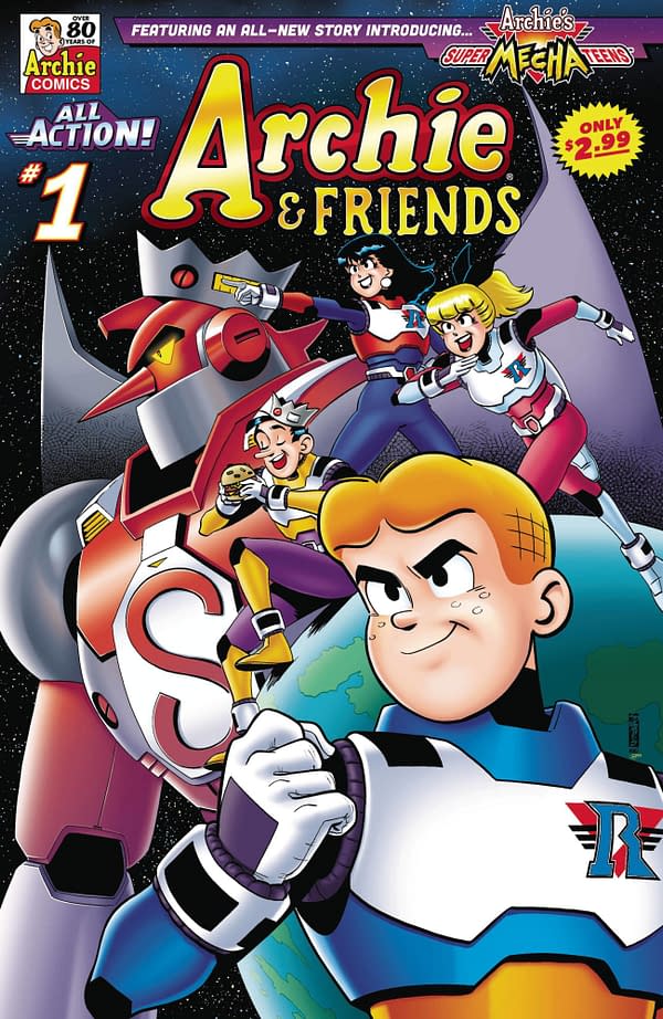 Cover image for Archie and Friends All Action #1