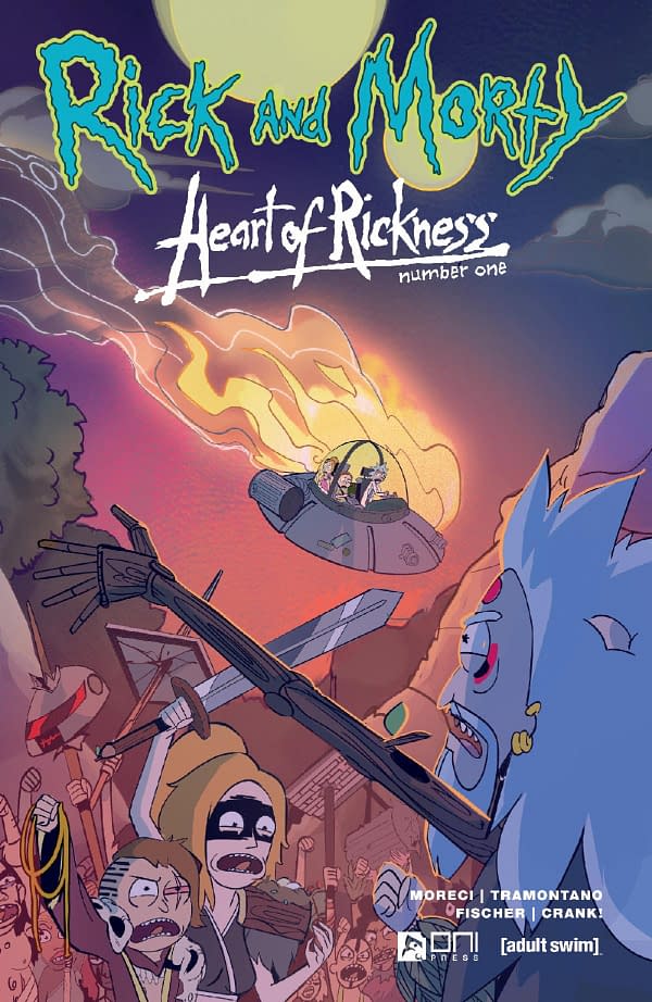 Rick and Morty: Heart of Rickness inOni Press July 2023 Solicits