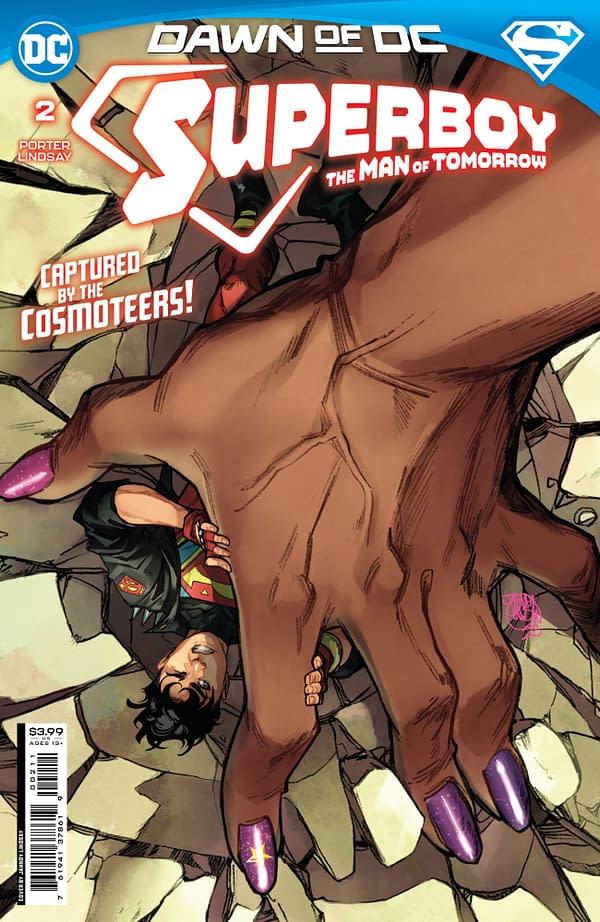 Cover image for Superboy: The Man of Tomorow #2