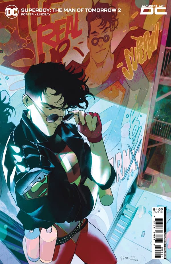Cover image for Superboy: The Man of Tomorow #2