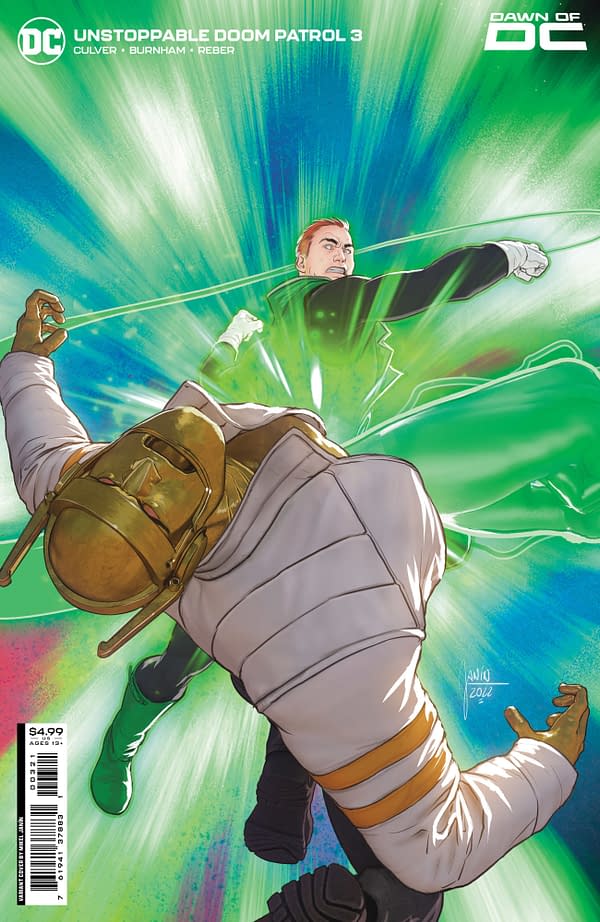 Cover image for Unstoppable Doom Patrol #3