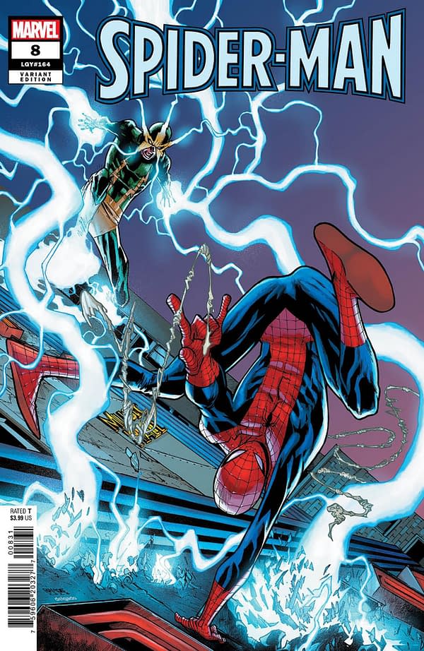 Cover image for SPIDER-MAN 8 HUMBERTO RAMOS VARIANT