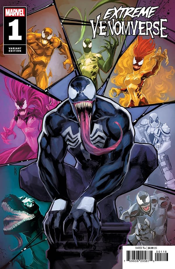 Cover image for EXTREME VENOMVERSE 1 ROD REIS VARIANT