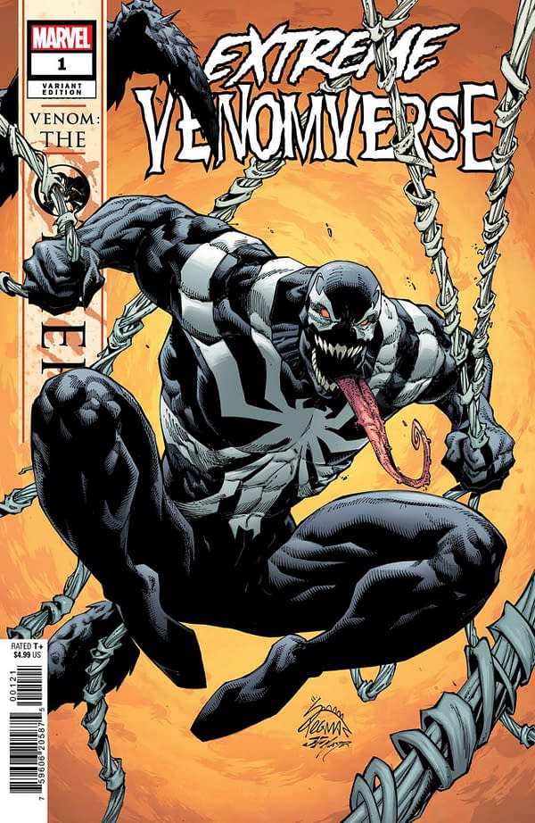 Cover image for EXTREME VENOMVERSE 1 RYAN STEGMAN VENOM THE OTHER VARIANT