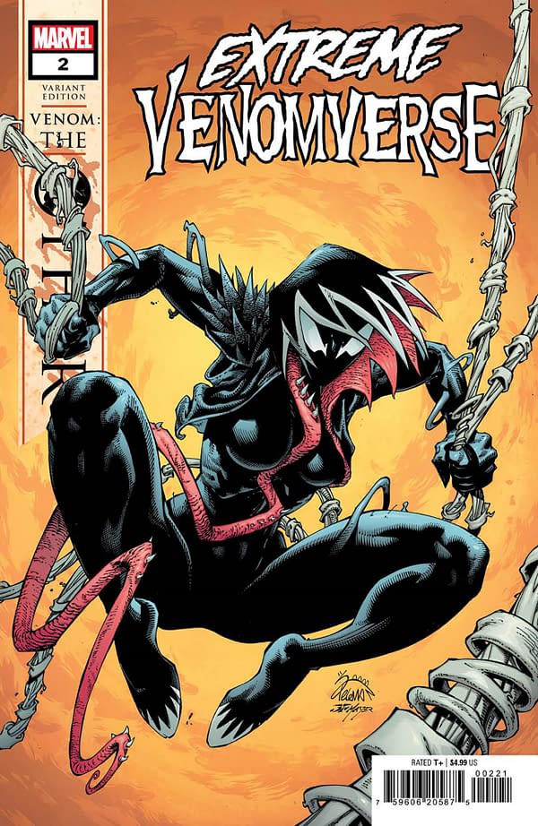 Cover image for EXTREME VENOMVERSE 2 RYAN STEGMAN VENOM THE OTHER VARIANT