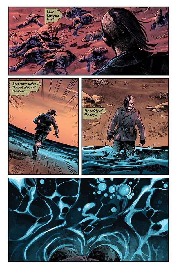 Interior preview page from Kong: The Great War #1