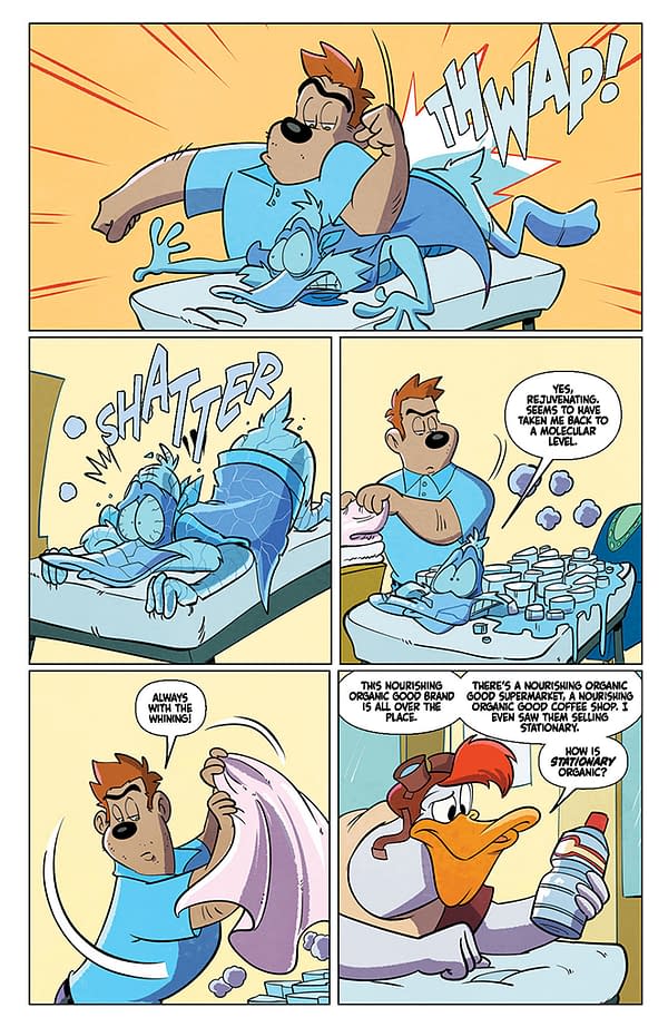 Interior preview page from Darkwing Duck #5