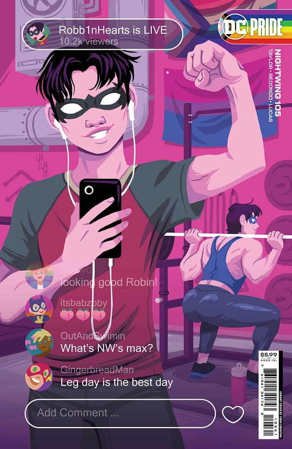 Cover image for Nightwing #105