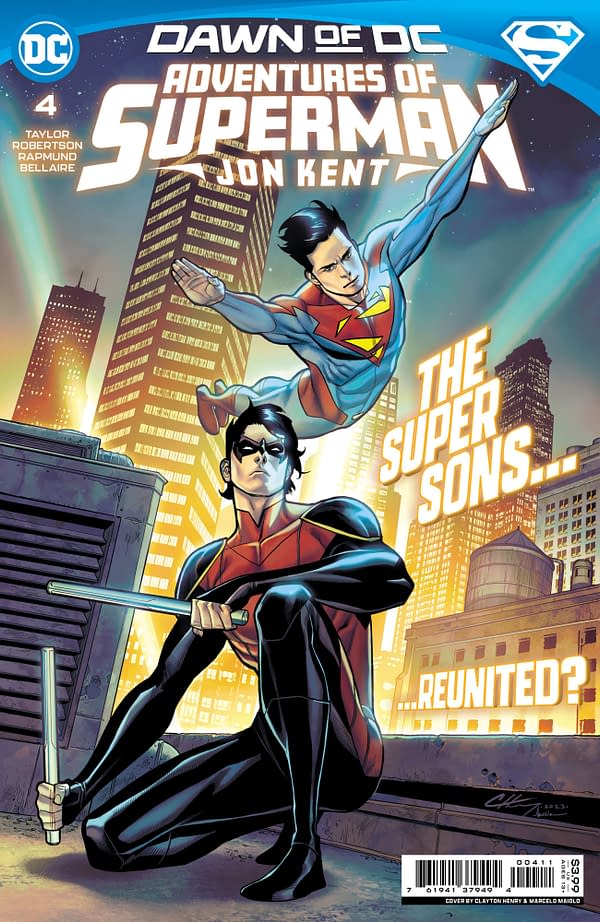 Cover image for Adventures of Superman: Jon Kent #4