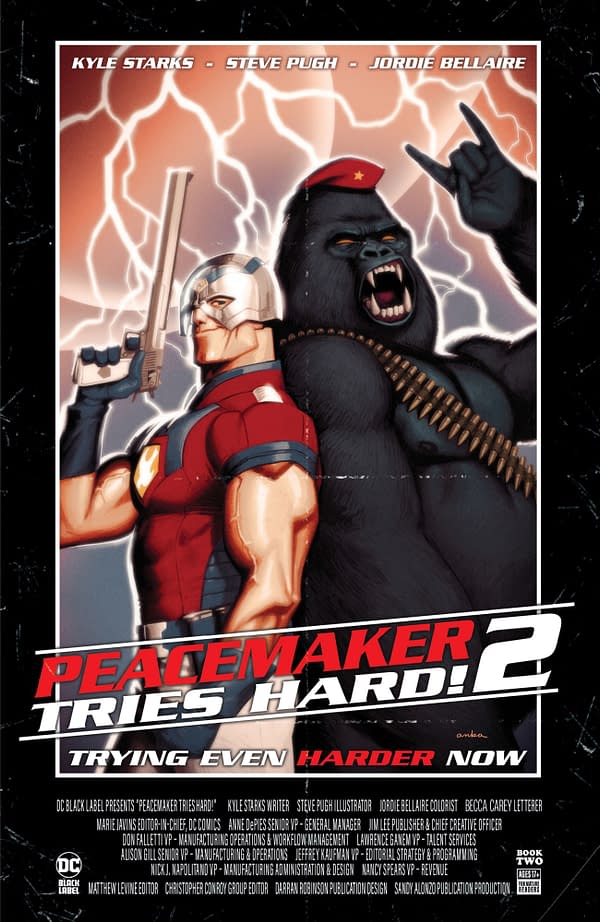 Cover image for Peacemaker Tries Hard #2