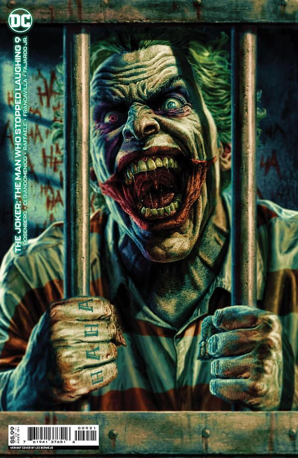 Cover image for Joker: The Man Who Stopped Laughing #9