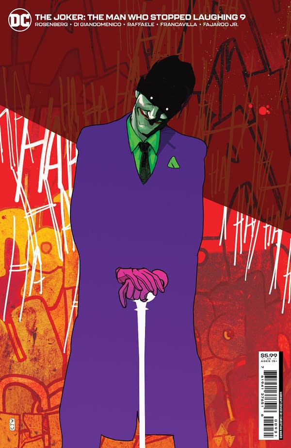 Cover image for Joker: The Man Who Stopped Laughing #9