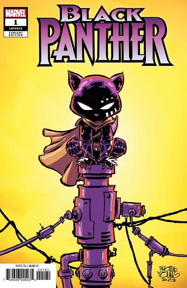 Cover image for BLACK PANTHER 1 SKOTTIE YOUNG VARIANT