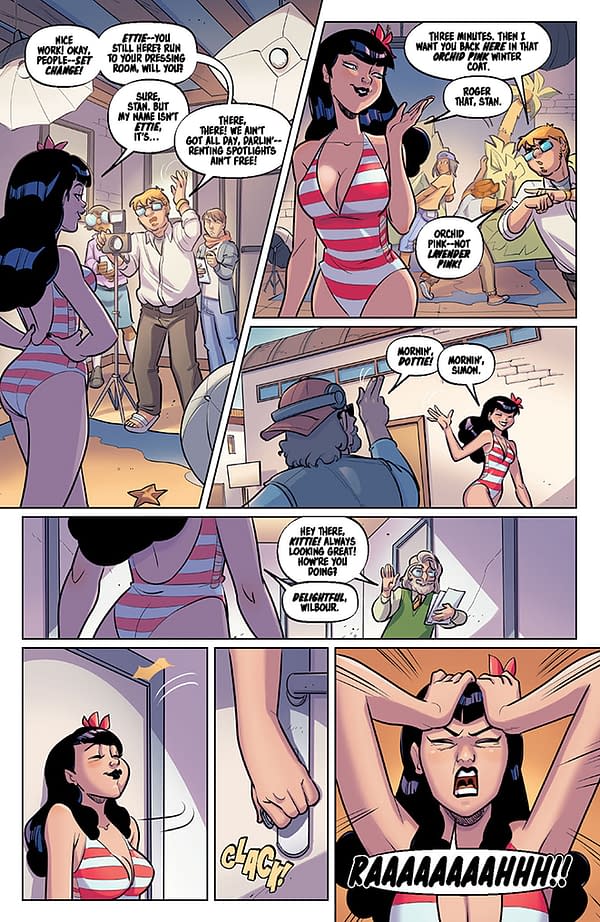 Interior preview page from Bettie Page Volume 5 #1