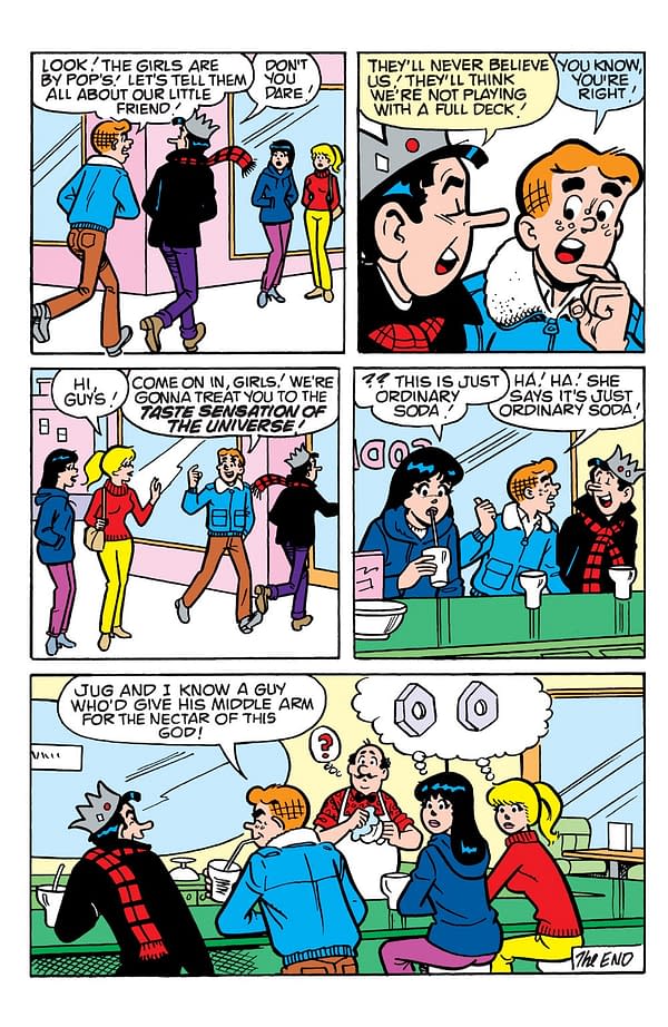 Interior preview page from Archie and Friends: Hot Summer Movies #1