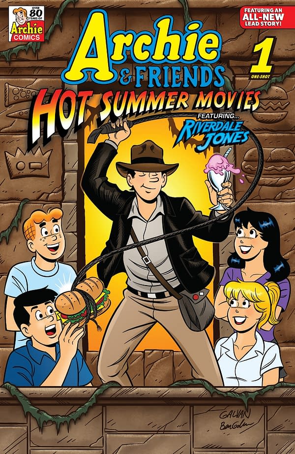 Interior preview page from Archie and Friends: Hot Summer Movies #1