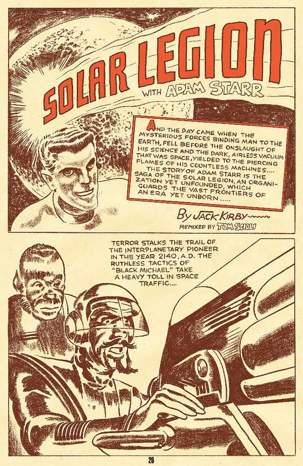 83 Years Later, Tom Scioli Recreates Jack Kirby's Starr Warriors