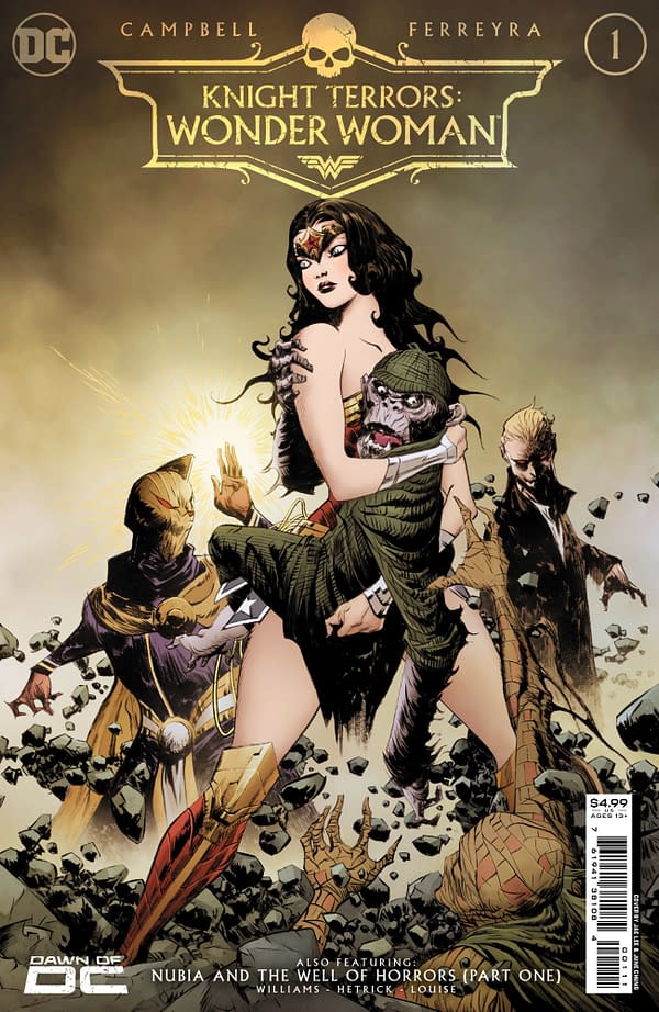 Cover image for Knight Terrors: Wonder Woman #1