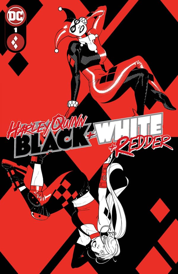 Cover image for Harley Quinn Black + White + Redder #1