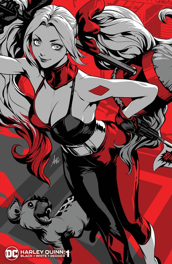 Cover image for Harley Quinn Black + White + Redder #1