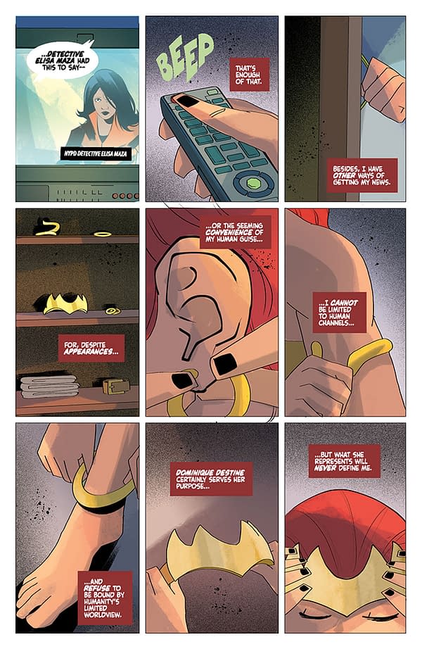 Interior preview page from Gargoyles #7