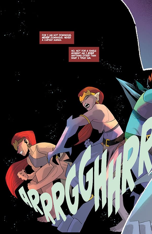 Interior preview page from Gargoyles #7