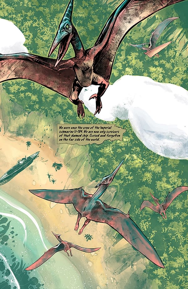 Interior preview page from Kong: The Great War #2