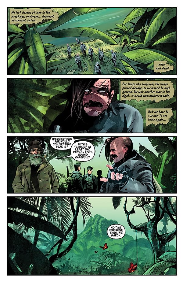 Interior preview page from Kong: The Great War #2