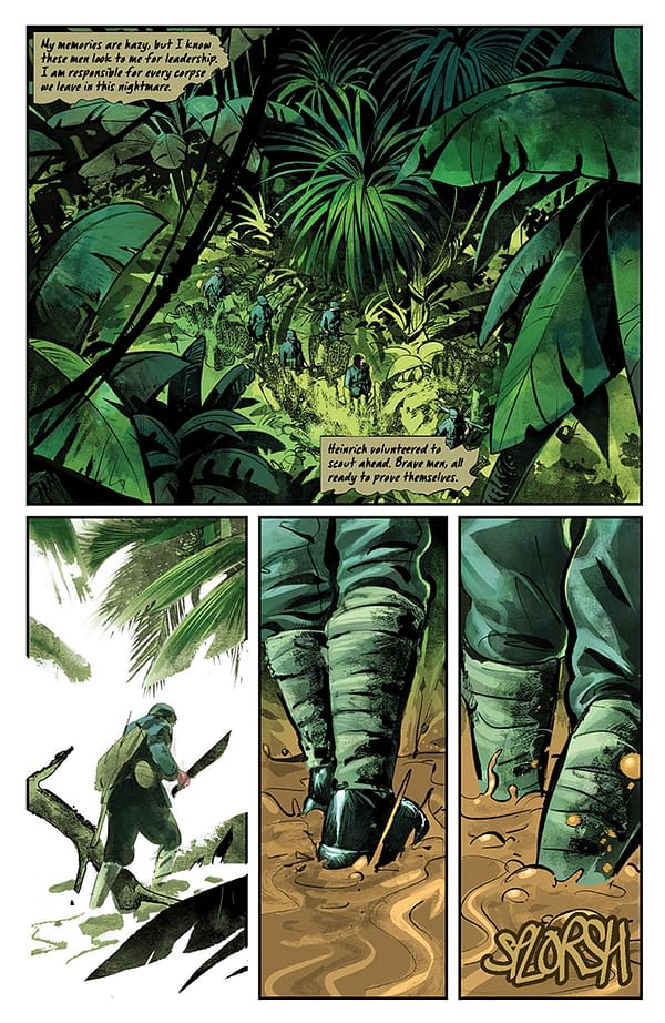 Interior preview page from Kong: The Great War #2