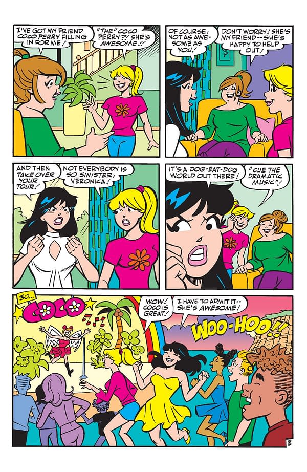 Interior preview page from Betty and Veronica: Friends Forever - Beach Party #1