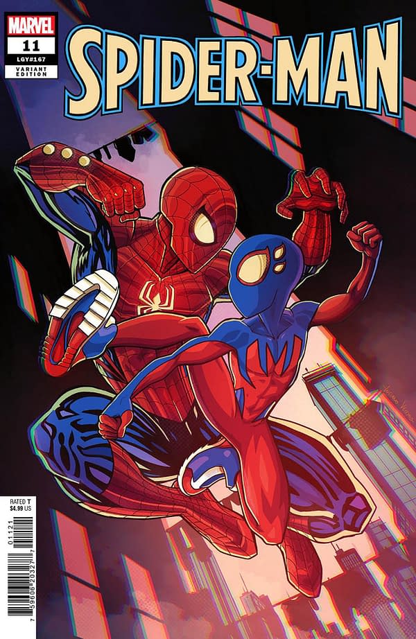 Cover image for SPIDER-MAN 11 LUCIANO VECCHIO VARIANT