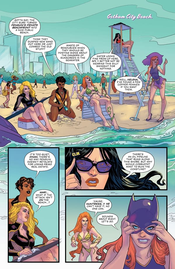 Interior preview page from G'nort's Illustrated Swimsuit Edition #1
