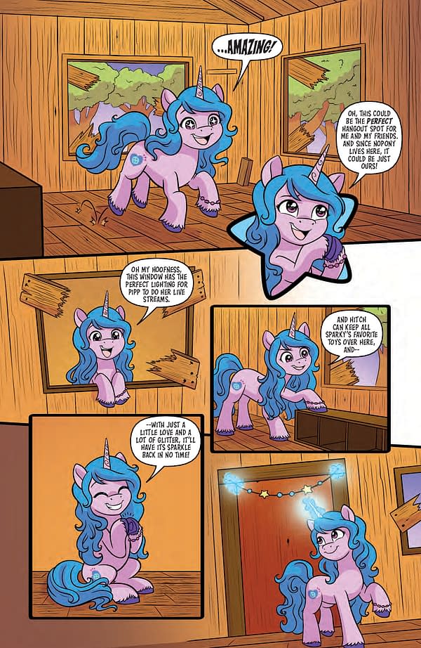 Interior preview page from My Little Pony #15